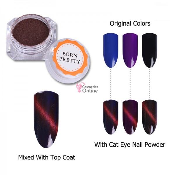 Pigment pentru unghii NADP001SS Amelie cu pulbere de magnet 2gr